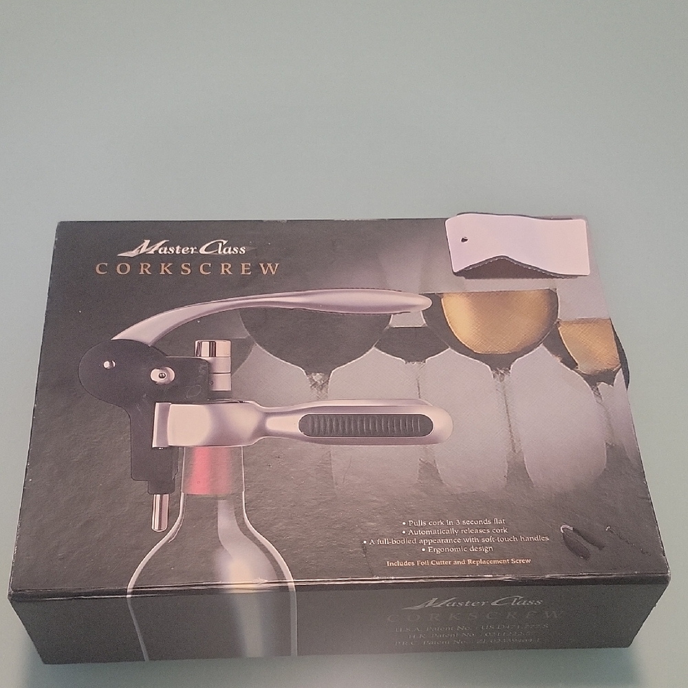 MasterClass Corkscrew Set